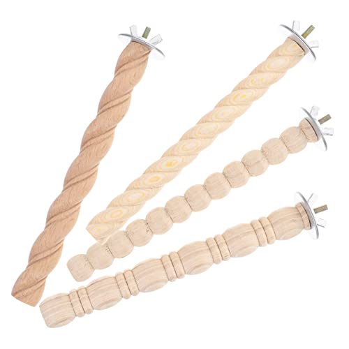 FRCOLOR 4stücke Papageien-sitzstangen Aus Hochwertigem Holz Vogelspielzeug Für Käfige Stabil Und Langlebig Für Wellensittiche Und Andere Vögel Sorgt Für Unterhaltung Und Pflege FRCOLOR 4stücke Papageien-sitzstangen Aus Hochwertigem Holz Vogelspielzeug Für Käfige Stabil Und Langlebig Für Wellensittiche Und Andere Vögel Sorgt Für Unterhaltung Und Pflege von FRCOLOR