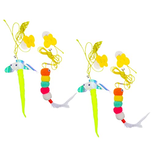 FRCOLOR 4stücke Hanging Catnip Spielzeug Einstellbare Unterhaltsame Katzenspielzeuge Für Kätzchen Interaktive Spielsachen Jagdinstinkte Und FRCOLOR 4stücke Hanging Catnip Spielzeug Einstellbare Unterhaltsame Katzenspielzeuge Für Kätzchen Interaktive Spielsachen Jagdinstinkte Und von FRCOLOR
