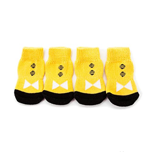 FRCOLOR Haustiersocken 4 Paar Hundesocken Dehnbare Baumwolle - Hundestrümpfe Größe XL Für Outdoor-aktivitäten FRCOLOR Haustiersocken 4 Paar Hundesocken Dehnbare Baumwolle - Hundestrümpfe Größe XL Für Outdoor-aktivitäten von FRCOLOR