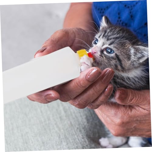 FRCOLOR 5 Sätze Fütterungsflaschen für Jungtiere Kunststoff Milchflasche für Kälber Lämmer und Ferkel Sichere und Langlebige Tränke für Kleine Nutztiere Wiederverwendbar von FRCOLOR