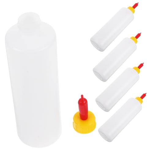 FRCOLOR 5 Sätze Futterflaschen für Jungtiere Robuste Kunststoff Milchflaschen für Lämmer Kälber und Kleine Nutztiere Zuverlässige Tränke Design für Einfache Fütterung Wiederverwendbar FRCOLOR 5 Sätze Futterflaschen für Jungtiere Robuste Kunststoff Milchflaschen für Lämmer Kälber und Kleine Nutztiere Zuverlässige Tränke Design für Einfache Fütterung Wiederverwendbar von FRCOLOR