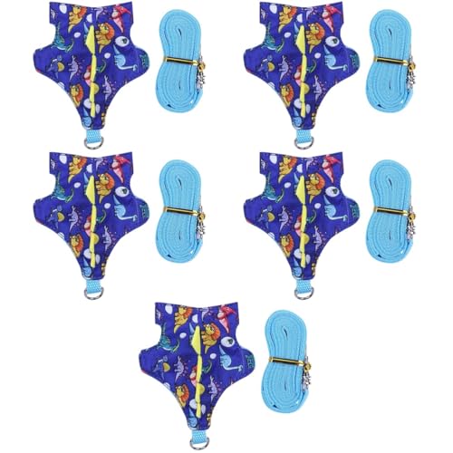 FRCOLOR 5 Sets Bunny Leine Zugseil Für Tiere Verschleißfest Und Leicht Zu Kontrollieren Kit FRCOLOR 5 Sets Bunny Leine Zugseil Für Tiere Verschleißfest Und Leicht Zu Kontrollieren Kit von FRCOLOR