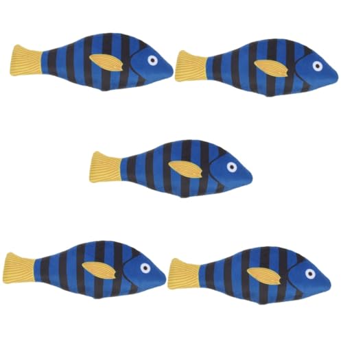 FRCOLOR 5st Kauspielzeug Für Katzen Plüschtier Fisch Spielzeug Für Haustiere Tierisches Spielzeug Katzenspielzeug Fisch Beißspielzeug Für Katzen Spielzeuge Plüschtiere Katzenminze Bissfest FRCOLOR 5st Kauspielzeug Für Katzen Plüschtier Fisch Spielzeug Für Haustiere Tierisches Spielzeug Katzenspielzeug Fisch Beißspielzeug Für Katzen Spielzeuge Plüschtiere Katzenminze Bissfest von FRCOLOR