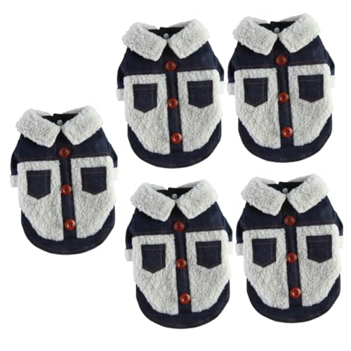 FRCOLOR 5St Kleidung für Haustiere winterhundemantel hundewintermantel Hundebekleidung für den Winter hundekleidung Winter äntel entzückendes Hundekleid Haustier-Outfit Reißverschluss FRCOLOR 5St Kleidung für Haustiere winterhundemantel hundewintermantel Hundebekleidung für den Winter hundekleidung Winter äntel entzückendes Hundekleid Haustier-Outfit Reißverschluss von FRCOLOR
