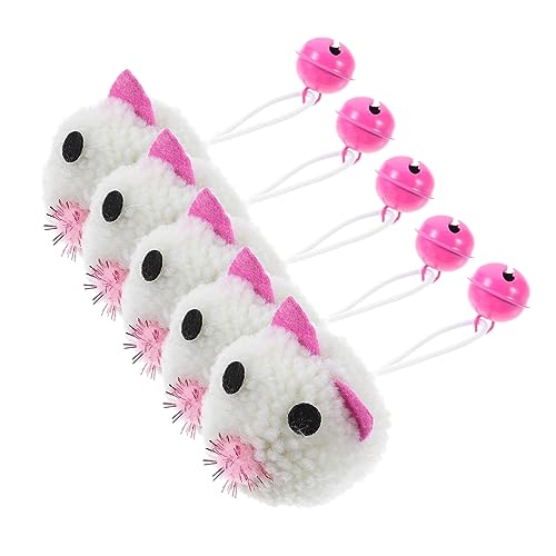 FRCOLOR 5st Ausgestopftes Katzenspielzeug Kätzchen-mäuse-Spielzeug Spielzeugmäuse Für Katzen Mäuse-katzenspielzeug Kätzchen-glockenspielzeug Katze Plüsch Lustige Katze Haustierzubehör FRCOLOR 5st Ausgestopftes Katzenspielzeug Kätzchen-mäuse-Spielzeug Spielzeugmäuse Für Katzen Mäuse-katzenspielzeug Kätzchen-glockenspielzeug Katze Plüsch Lustige Katze Haustierzubehör von FRCOLOR