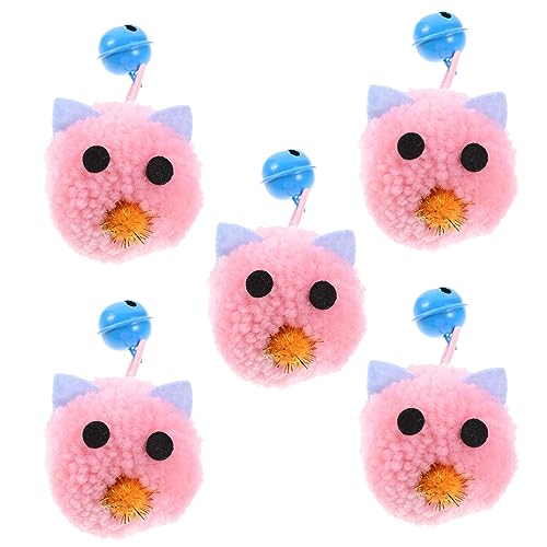 FRCOLOR 5stücke Teiliges Katzenspielzeug Mäuse Interaktive Plüschmäuse Mit Glocken Für Indoor-Katzen Spiel Und Bewegung Für Einsame Katzenmomente FRCOLOR 5stücke Teiliges Katzenspielzeug Mäuse Interaktive Plüschmäuse Mit Glocken Für Indoor-Katzen Spiel Und Bewegung Für Einsame Katzenmomente von FRCOLOR