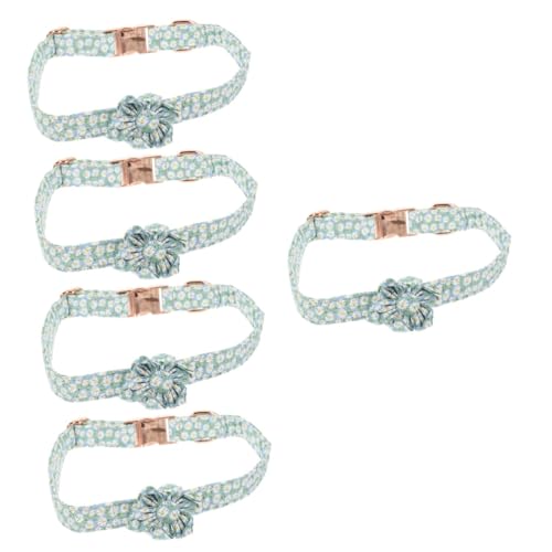 FRCOLOR 5 Stücke Handwerkskunst Hund Kragen Einstellbare Haustier Neck Strap Welpen Kragen Haustier Zubehör FRCOLOR 5 Stücke Handwerkskunst Hund Kragen Einstellbare Haustier Neck Strap Welpen Kragen Haustier Zubehör von FRCOLOR