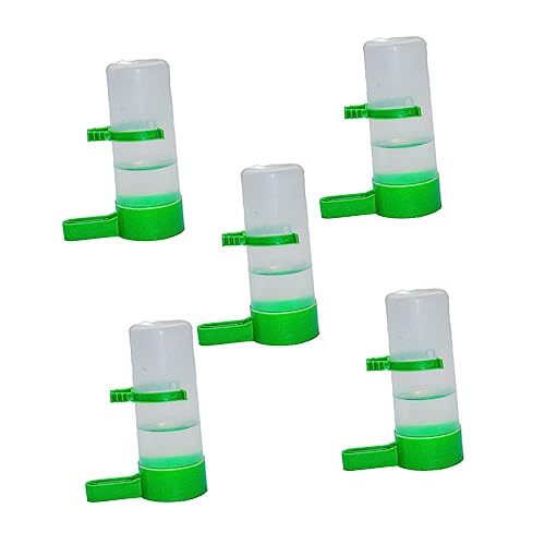 FRCOLOR 5er Set Vogeltränke Mit Automatischer Wassersprinkler Funktion Plastik Vogeltrinker Für Käfige Und Volieren Ideal Für Kleine Vögel Praktischer Wasserspender Für Haustiere FRCOLOR 5er Set Vogeltränke Mit Automatischer Wassersprinkler Funktion Plastik Vogeltrinker Für Käfige Und Volieren Ideal Für Kleine Vögel Praktischer Wasserspender Für Haustiere von FRCOLOR