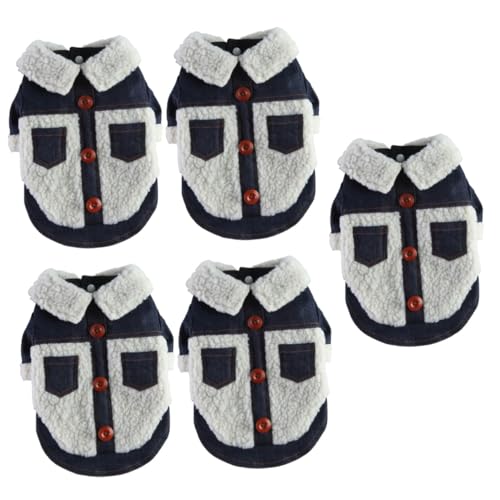 FRCOLOR 5St Kleidung für Haustiere Hund warme Kleidung Trendiger Kapuzenpullover hundemantel Dog Raincoat äntel Haustierkleidung Winddichte Hundekleidung Reißverschluss Jacke der Hund FRCOLOR 5St Kleidung für Haustiere Hund warme Kleidung Trendiger Kapuzenpullover hundemantel Dog Raincoat äntel Haustierkleidung Winddichte Hundekleidung Reißverschluss Jacke der Hund von FRCOLOR