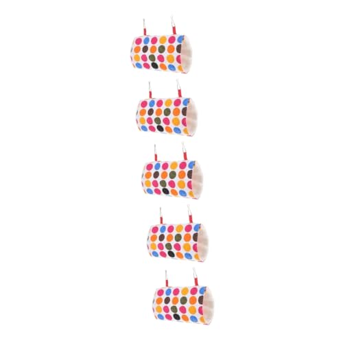 FRCOLOR 5st Papageien-Tunnel-hängematte Frettchen Hängematte Meerschweinchen Bett Kleine Tiere Schlafen Höhle Papageienspielzeug Igel Zubehör Kleines Tier Plüsch Kleiner Papagei Hamster FRCOLOR 5st Papageien-Tunnel-hängematte Frettchen Hängematte Meerschweinchen Bett Kleine Tiere Schlafen Höhle Papageienspielzeug Igel Zubehör Kleines Tier Plüsch Kleiner Papagei Hamster von FRCOLOR