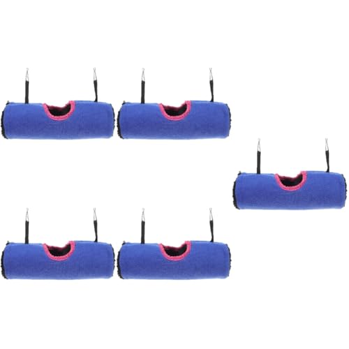 FRCOLOR 5st Papageien-Tunnel-hängematte Hamsterversteck Röhre Tierversteck Zubehör Für Frettchenkäfige Frettchenspielzeug Verstecke Für Kaninchen Hamster Röhre Bettwäsche Plüsch Chinchilla FRCOLOR 5st Papageien-Tunnel-hängematte Hamsterversteck Röhre Tierversteck Zubehör Für Frettchenkäfige Frettchenspielzeug Verstecke Für Kaninchen Hamster Röhre Bettwäsche Plüsch Chinchilla von FRCOLOR