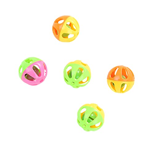 FRCOLOR 5st Katze Glocke Spielzeug Spielzeuge Pet-Ball-Spielzeug Ballspielzeug Für Katzen Glückliche Zeit Mit Katzen Glockenspielzeug Haustierkatze Beissen Katzenspielzeug FRCOLOR 5st Katze Glocke Spielzeug Spielzeuge Pet-Ball-Spielzeug Ballspielzeug Für Katzen Glückliche Zeit Mit Katzen Glockenspielzeug Haustierkatze Beissen Katzenspielzeug von FRCOLOR