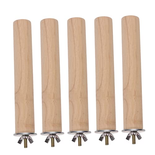 FRCOLOR 5stücke Holz Sitzstangen Für Papageien Stabile Vogelstandstangen Für Käfig Zubehör Zum Spielen Klettern Und Krallenpflege Für Vögel FRCOLOR 5stücke Holz Sitzstangen Für Papageien Stabile Vogelstandstangen Für Käfig Zubehör Zum Spielen Klettern Und Krallenpflege Für Vögel von FRCOLOR