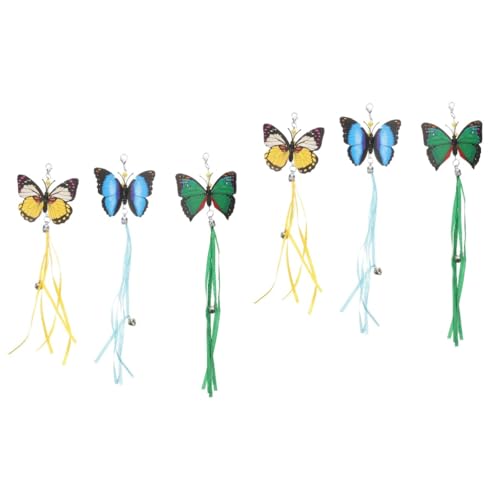 FRCOLOR 6 STK Ersatzkopf Für Katzenangel Interaktiver Katzenstabkopf Stock Schmetterling Katzenspielzeug Katzenglocke Ersatz Für Katzenspielzeug -Spielzeug Katzenseil Lustige Katze Pp FRCOLOR 6 STK Ersatzkopf Für Katzenangel Interaktiver Katzenstabkopf Stock Schmetterling Katzenspielzeug Katzenglocke Ersatz Für Katzenspielzeug -Spielzeug Katzenseil Lustige Katze Pp von FRCOLOR