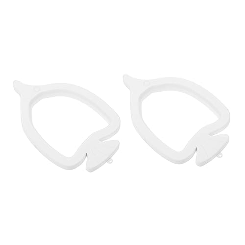 FRCOLOR 6 STK Futterring Für Aquarien Fischsicheres Futter Futterring Fischbecken Betta-fischschale Betta Futterring Schwimmender Futterring Wurm Schwebend Betta Fisch PVC Weiß Fischfutter FRCOLOR 6 STK Futterring Für Aquarien Fischsicheres Futter Futterring Fischbecken Betta-fischschale Betta Futterring Schwimmender Futterring Wurm Schwebend Betta Fisch PVC Weiß Fischfutter von FRCOLOR