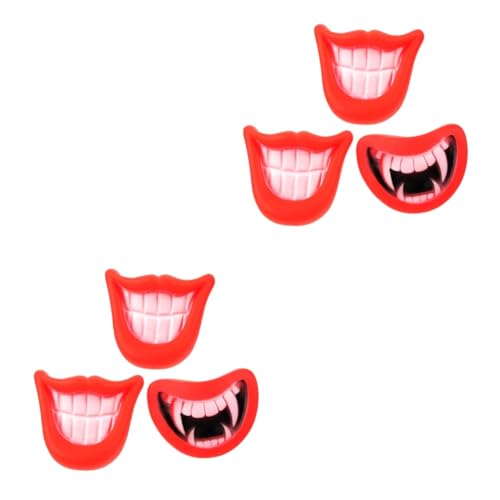 FRCOLOR Spielzeuge 6 STK Kauspielzeug Für Hunde Halloween-Spielzeug Schweinegesicht Zahnspielzeug Kauspielzeug Für Haustiere Kauspielzeug Für Welpen Vampirprothesen Backenzahn FRCOLOR Spielzeuge 6 STK Kauspielzeug Für Hunde Halloween-Spielzeug Schweinegesicht Zahnspielzeug Kauspielzeug Für Haustiere Kauspielzeug Für Welpen Vampirprothesen Backenzahn von FRCOLOR