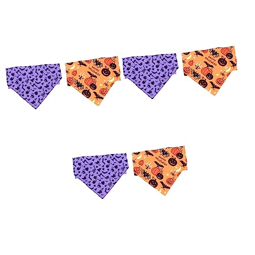 FRCOLOR 6 STK Haustier Hund Dreieck Handtuch Kürbis-Hundeschal kleine tennisbälle für Hunde handtücher Haustier-Dreieck-Handtuchschal Haustier-Cosplay-Schal der Hund dreieckiger Schal Seil FRCOLOR 6 STK Haustier Hund Dreieck Handtuch Kürbis-Hundeschal kleine tennisbälle für Hunde handtücher Haustier-Dreieck-Handtuchschal Haustier-Cosplay-Schal der Hund dreieckiger Schal Seil von FRCOLOR