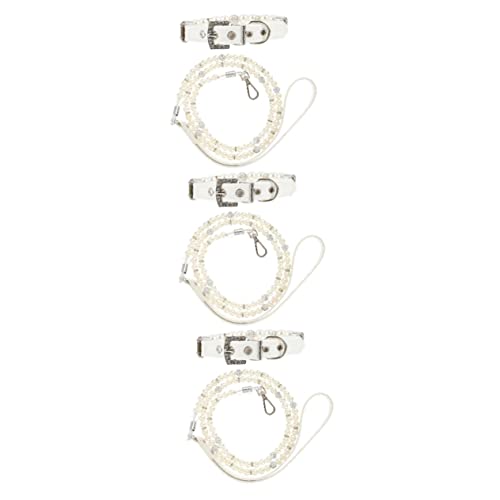 FRCOLOR 6 STK Haustierhalsband Perlenhalsband Welpe Charm-Halskette Perlenkette eine Halskette Halsketten Sicherheitshalsband für Hunde Haustier Hundehalsband die Katze Leine einstellen Pu FRCOLOR 6 STK Haustierhalsband Perlenhalsband Welpe Charm-Halskette Perlenkette eine Halskette Halsketten Sicherheitshalsband für Hunde Haustier Hundehalsband die Katze Leine einstellen Pu von FRCOLOR