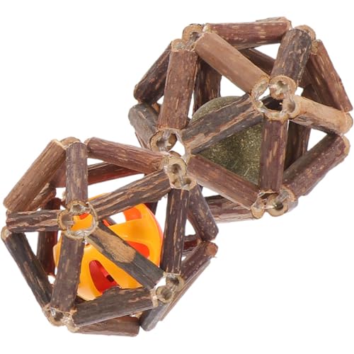 FRCOLOR 6 STK Katzenspielzeugball Katze Katzenminze Spielzeug Zahnspielzeug Für Katzen Katzenzähne Reinigen Katzenspielzeug Zauberstab Spielzeug Zum Necken Von Katzen Holz Drinnen Baseball FRCOLOR 6 STK Katzenspielzeugball Katze Katzenminze Spielzeug Zahnspielzeug Für Katzen Katzenzähne Reinigen Katzenspielzeug Zauberstab Spielzeug Zum Necken Von Katzen Holz Drinnen Baseball von FRCOLOR