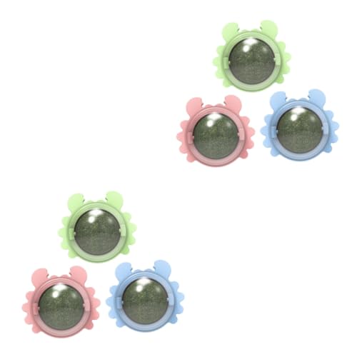 FRCOLOR 6 STK lustiges Katzenspielzeug Katze behandelt Süßigkeiten lustiges Welpenspielzeug Spielzeuge Haustier Heimtierbedarf Katzenminze-Ball die Katze Minzkugeln Krabbe Kunststoffbasis FRCOLOR 6 STK lustiges Katzenspielzeug Katze behandelt Süßigkeiten lustiges Welpenspielzeug Spielzeuge Haustier Heimtierbedarf Katzenminze-Ball die Katze Minzkugeln Krabbe Kunststoffbasis von FRCOLOR