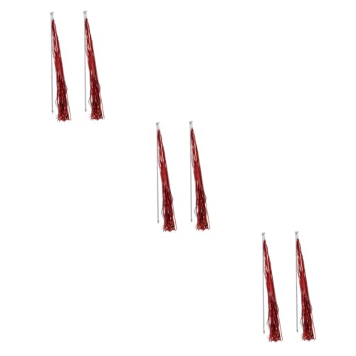 FRCOLOR 3er-Sets Katzenspielzeug Kauseile Interaktives Katzenspielzeug Für Den Innenbereich Roter Kunststoffgriff Quaste Teaser Für Katzen Heimtierbedarf Packung 2 Stück * 3 FRCOLOR 3er-Sets Katzenspielzeug Kauseile Interaktives Katzenspielzeug Für Den Innenbereich Roter Kunststoffgriff Quaste Teaser Für Katzen Heimtierbedarf Packung 2 Stück * 3 von FRCOLOR