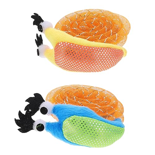FRCOLOR 3er-Sets Interaktives Katzenspielzeug Schneckenmodell Von Pet Teaser Toys Für Katzen Verbessern Sie Die Beziehung Zu Haustieren 2 Stück * 3 FRCOLOR 3er-Sets Interaktives Katzenspielzeug Schneckenmodell Von Pet Teaser Toys Für Katzen Verbessern Sie Die Beziehung Zu Haustieren 2 Stück * 3 von FRCOLOR