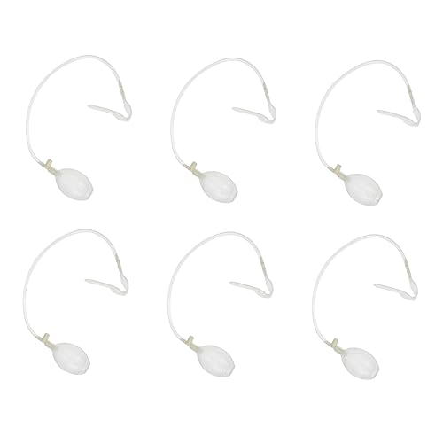 FRCOLOR 6st Rasselbox Tier Hotfix-Tool Innenzubehör Für Puppen Pip-Squeaker-Schuhe-Squeaker Hund Rasseln Zubehör Zur Rasselreparatur Kleinkinder Weiß Plastik Singen Notwendigkeit Baby von FRCOLOR