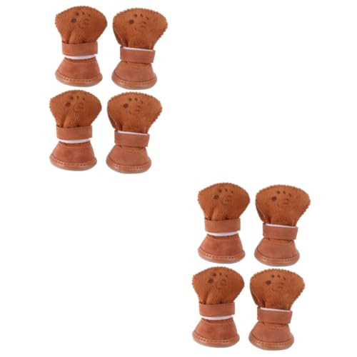 FRCOLOR Hunde Stiefel 8 STK Hausschuhe Sockenschuhe Stiefel Für Haustierhunde Haustier Hund Groß FRCOLOR Hunde Stiefel 8 STK Hausschuhe Sockenschuhe Stiefel Für Haustierhunde Haustier Hund Groß von FRCOLOR