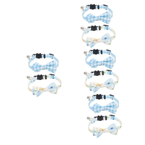 FRCOLOR 8 Stück Haustier-Katzenhalsband Kätzchenhalsband Welpenhalsband Dekoration Für Draußen Outdoor-Zubehör Haustier-Cosplay-Halsband Abtrünnige Haustierhalsbänder FRCOLOR 8 Stück Haustier-Katzenhalsband Kätzchenhalsband Welpenhalsband Dekoration Für Draußen Outdoor-Zubehör Haustier-Cosplay-Halsband Abtrünnige Haustierhalsbänder von FRCOLOR