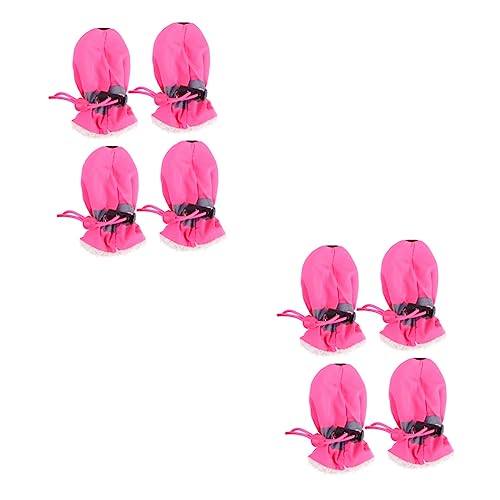 FRCOLOR 8-Teiliges Set Regentag Hundeschuhe Pfotenschutz für Hundesohlen Outdoor-Socken Schuhe für Hunde Stiefel für Hunde wasserdicht großer Hund Schuhschutz Haustierschuhe Regenstiefel FRCOLOR 8-Teiliges Set Regentag Hundeschuhe Pfotenschutz für Hundesohlen Outdoor-Socken Schuhe für Hunde Stiefel für Hunde wasserdicht großer Hund Schuhschutz Haustierschuhe Regenstiefel von FRCOLOR