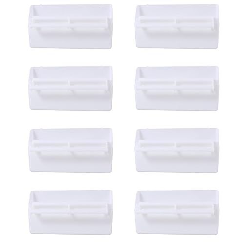 FRCOLOR 8st Futterstelle Für Papageien Vogelkäfig Weiß Futternapf Plastik Vögel FRCOLOR 8st Futterstelle Für Papageien Vogelkäfig Weiß Futternapf Plastik Vögel von FRCOLOR
