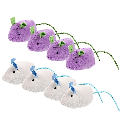FRCOLOR 8stücke Katzen Spielzeug Realistische Mäuse Aus Plüsch Für Kätzchen Für Interaktives Spielen Zufällige Farben Kräftig Und Bissfest Für Ihre Katze Und Ihre Freunde FRCOLOR 8stücke Katzen Spielzeug Realistische Mäuse Aus Plüsch Für Kätzchen Für Interaktives Spielen Zufällige Farben Kräftig Und Bissfest Für Ihre Katze Und Ihre Freunde von FRCOLOR
