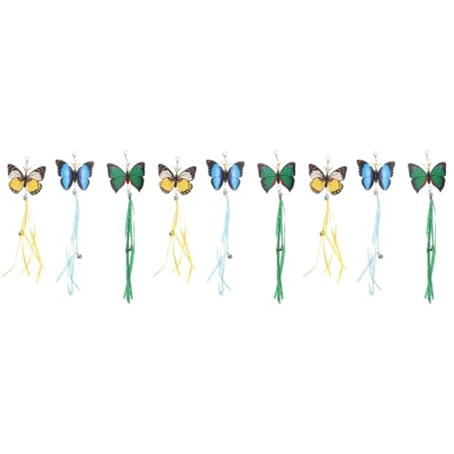 FRCOLOR 9 STK Ersatzkopf Für Katzenangel Kätzchen-Teaser-Spielzeug-nachfüllung Interaktives Katzenspielzeug Schmetterling Ersatz Für Katzenstöcke Katzenglocke Stock Komponente Pp Die Katze FRCOLOR 9 STK Ersatzkopf Für Katzenangel Kätzchen-Teaser-Spielzeug-nachfüllung Interaktives Katzenspielzeug Schmetterling Ersatz Für Katzenstöcke Katzenglocke Stock Komponente Pp Die Katze von FRCOLOR