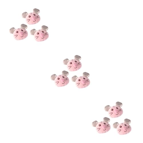 FRCOLOR 9 STK Haustier-Plüschpuppe interaktives katzenspielzeug Interactive cat Toy Spielzeug für Kätzchen cat Spielzeug relaxan plüschmaus longieren kauen Baby Katzen-Teaser kurzer Plüsch FRCOLOR 9 STK Haustier-Plüschpuppe interaktives katzenspielzeug Interactive cat Toy Spielzeug für Kätzchen cat Spielzeug relaxan plüschmaus longieren kauen Baby Katzen-Teaser kurzer Plüsch von FRCOLOR