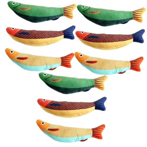 FRCOLOR 9 STK Katzenspielzeug Katzenminze Katzenmühle Plüsch Backenzahn FRCOLOR 9 STK Katzenspielzeug Katzenminze Katzenmühle Plüsch Backenzahn von FRCOLOR