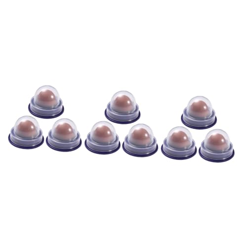 FRCOLOR 9stücke Katzenminz-bälle Lickable Snacks Für Katzen Gesunde Ernährung Spielzeug Für Kätzchen Original Lachs Und Thunfisch Geschmack Mit Abnehmbarer Abdeckung Geeignet Für von FRCOLOR
