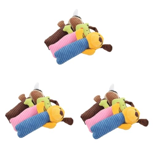 FRCOLOR 9 STK pluscheltier plüschtiere hundegeschenk Plush Plush Soft Toy Plush Toy plüsch ottifanten Dogs Toys Stofftier plushbit Dog Toy Spielzeug der Hund gelbe Tasche FRCOLOR 9 STK pluscheltier plüschtiere hundegeschenk Plush Plush Soft Toy Plush Toy plüsch ottifanten Dogs Toys Stofftier plushbit Dog Toy Spielzeug der Hund gelbe Tasche von FRCOLOR