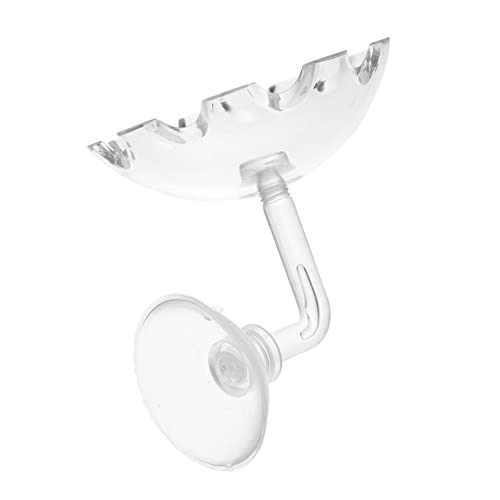 FRCOLOR Air Garnelen Topf Glasbehälter Glasdekor Shrimp Feeding Dish Crystal Shrimp Feeder Tier Werkzeug zum Füttern von Garnelen Futterbecken für Garnelen Aquarium Zubringer Futternapf von FRCOLOR