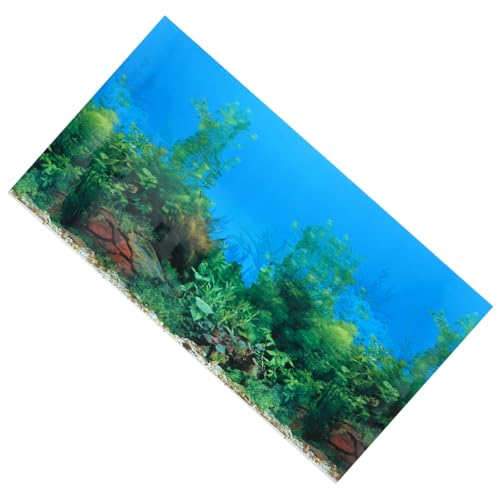 FRCOLOR Aquarium-Hintergrund Aquarienzubehör Aquarium Dekor Aquarienwand Kleben Aquarium-Ornament Wandtattoo Für EIN Aquarium Aquarienverzierung Aquariendekor 3D Koralle Container Vinyl von FRCOLOR