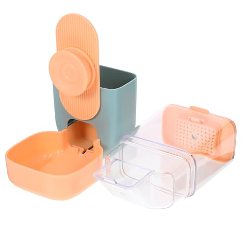 FRCOLOR Automatischer Trinkbrunnen Kaninchen-wasserflasche Futterspender Für Haustiere Futternapf Für Hasen-hängefütter Wasserspender Für Kaninchen Futterautomat Plastik Meerschweinchen FRCOLOR Automatischer Trinkbrunnen Kaninchen-wasserflasche Futterspender Für Haustiere Futternapf Für Hasen-hängefütter Wasserspender Für Kaninchen Futterautomat Plastik Meerschweinchen von FRCOLOR