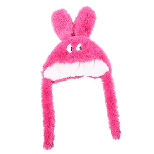 FRCOLOR Baotou gestrickt Mütze Kappe klein Plüsch Tierhut Hut mit Hundeohren Wolle Rosy FRCOLOR Baotou gestrickt Mütze Kappe klein Plüsch Tierhut Hut mit Hundeohren Wolle Rosy von FRCOLOR