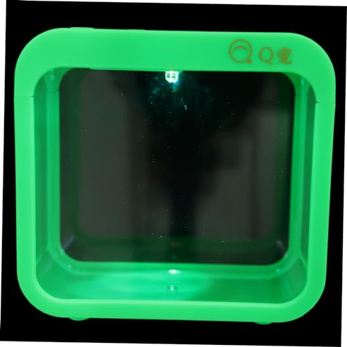 FRCOLOR Mini Aquarium Für Desktop Kreatives Betta-fischbecken Mit Licht Abnehmbar Für Kleine Fische Dekorativ Und Einfach Zu Reinigen Für Wohnzimmer Schlafzimmer Büro FRCOLOR Mini Aquarium Für Desktop Kreatives Betta-fischbecken Mit Licht Abnehmbar Für Kleine Fische Dekorativ Und Einfach Zu Reinigen Für Wohnzimmer Schlafzimmer Büro von FRCOLOR