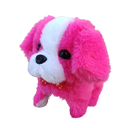 FRCOLOR Elektronischer Plüschhund mit Musikfunktion Interaktives Kuscheltier für Junge Mädchen und Bewegliches Elektronisches Hundespielzeug Zufällige Farbe FRCOLOR Elektronischer Plüschhund mit Musikfunktion Interaktives Kuscheltier für Junge Mädchen und Bewegliches Elektronisches Hundespielzeug Zufällige Farbe von FRCOLOR