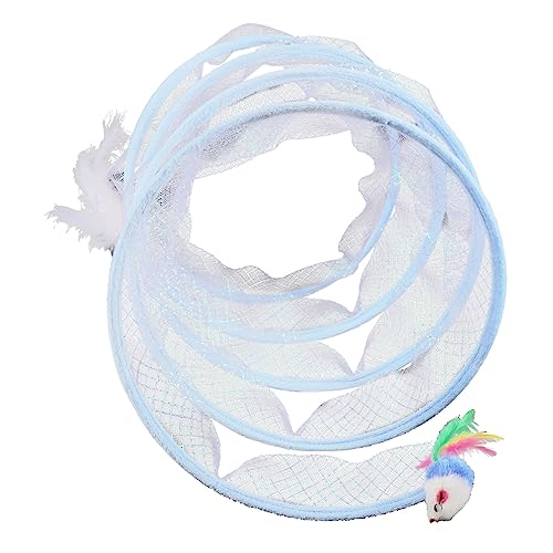 FRCOLOR Faltbarer Katzentunnel Zusammenklappbare Haustierwürfel Zusammenklappbarer Haustierschlauch Katzenspieltunnel Katzenröhrenspielzeug Elastisches Netz Katzenkreis Katze Spielt FRCOLOR Faltbarer Katzentunnel Zusammenklappbare Haustierwürfel Zusammenklappbarer Haustierschlauch Katzenspieltunnel Katzenröhrenspielzeug Elastisches Netz Katzenkreis Katze Spielt von FRCOLOR