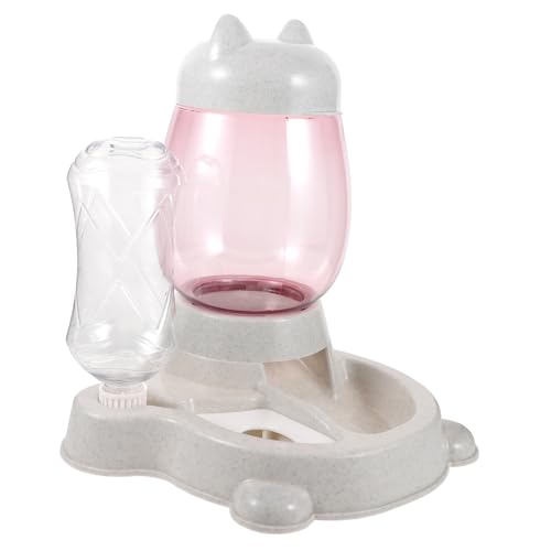 FRCOLOR Futterautomat Automatisches Nassfutter Schwerkraft-wasserspender Für Haustiere Automatisches Wasser Für Hunde Hund Wassernapf Tierfutter Nasses Katzenfutter Modular Pp von FRCOLOR