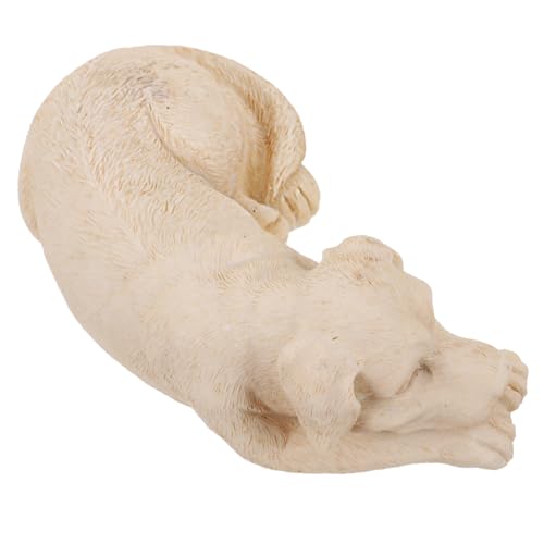 FRCOLOR Pet Gedenkstein Statue Aus Langlebigem Resin Haustier Grabstein Für Hunde Und Katzen Individuell Gravierbar Wetterfestes Denkmal Für Garten Und Innenbereich Trauerdekoration Für von FRCOLOR