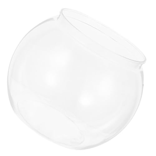 FRCOLOR Klarer Runder Kunststoff-fischbowl Für Goldfische Transparente Tisch-Aquarium-Dekoration Bruchsicher Pflegeleicht Für Zuhause Und Büro Langlebig Und Stilvoll FRCOLOR Klarer Runder Kunststoff-fischbowl Für Goldfische Transparente Tisch-Aquarium-Dekoration Bruchsicher Pflegeleicht Für Zuhause Und Büro Langlebig Und Stilvoll von FRCOLOR