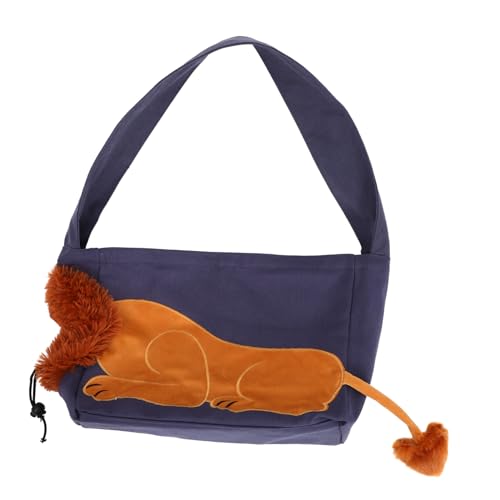 FRCOLOR Schultertasche Airline-Haustiertasche Welpentragetasche für kleine Hunde Handtaschen Canvas-Einkaufstasche Katzenhalter Tragbare Transportbox für Katzen eine Schulter Container von FRCOLOR