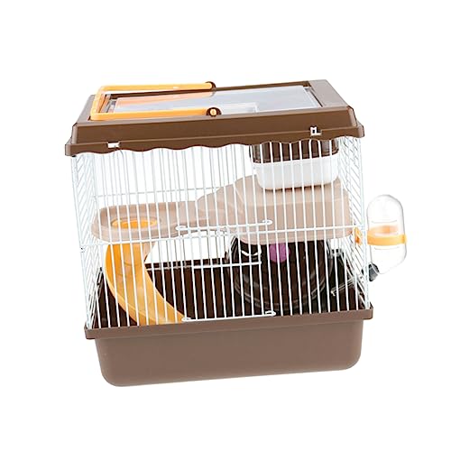 FRCOLOR Große Hamsterkäfige Hamster Warmes Versteck Kleintiertransporter Kleiner Hamsterkäfig Rattenversteck Hamsterkäfig Mit Rohren Hamster-reisekäfig Natürlich Reisen Haustierhaus von FRCOLOR