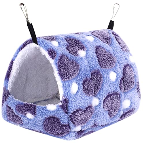 FRCOLOR Warmes Hamsterbett Aus Superweichem Hängendes Hamster-hängemattenhaus Mit Haken Für Zwerghamster Für Kleintiere Pflegeleicht Und Wiederverwendbar FRCOLOR Warmes Hamsterbett Aus Superweichem Hängendes Hamster-hängemattenhaus Mit Haken Für Zwerghamster Für Kleintiere Pflegeleicht Und Wiederverwendbar von FRCOLOR